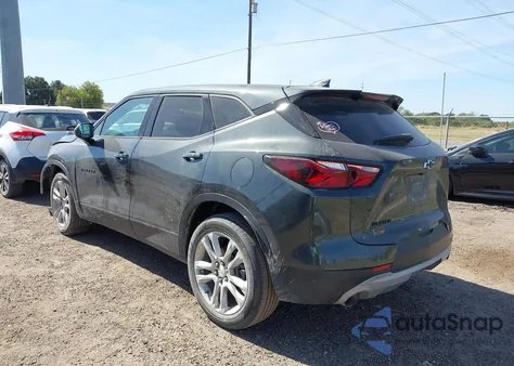 2019 Chevrolet Blazer из США, поврежденный, VIN 3GNKBBRA6KS702515